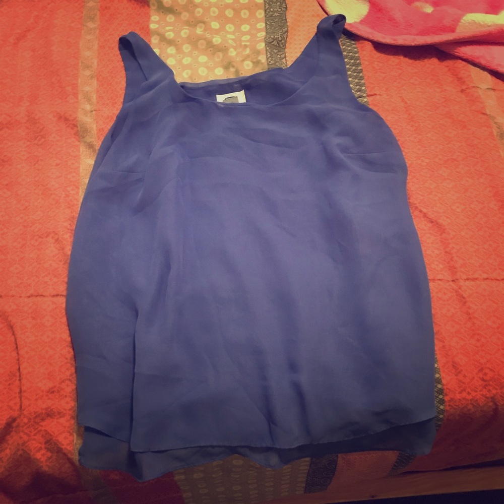 Blue tank